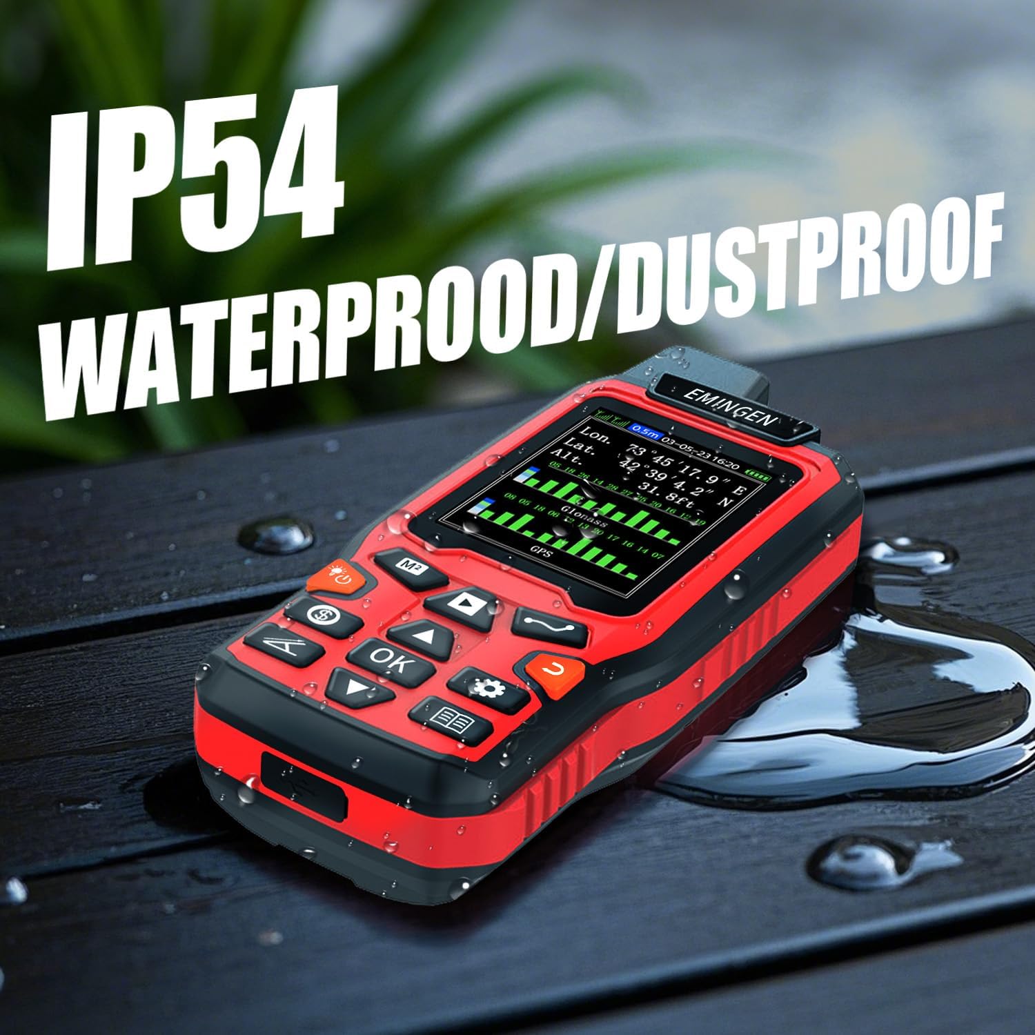 ZL180 Handheld GPS for Surveying, High Precision Rugged Land Surveying Equipment for Ranches, Garden, Farmland and Parking Area Distance Measurement - Image 6